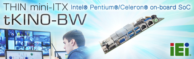 tKINO-BW Thin Mini-ITX Industrial Motherboard tKINO-BW