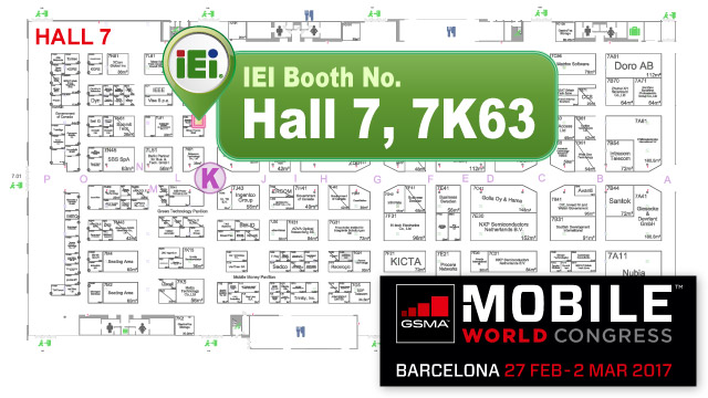 IEI Booth No. 7K63, Hall 7