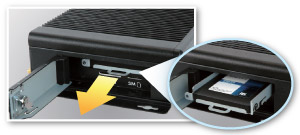 Removable HDD/SSD Drive Bay