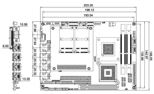 NOVA-PV-D4251/D5251 Dimensions