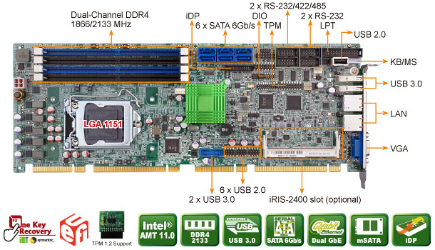SPCIE-C236 & PCIE-Q170