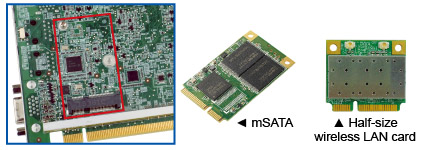 PCIe Mini & mSATA colay