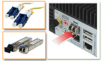Dual Combo (SFP Fiber/RJ-45) Gigabit LAN